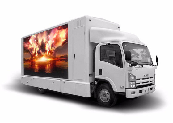 Màn hình LED xe tải di động IP54 P10mm 960 * 960mm cho quảng cáo di động